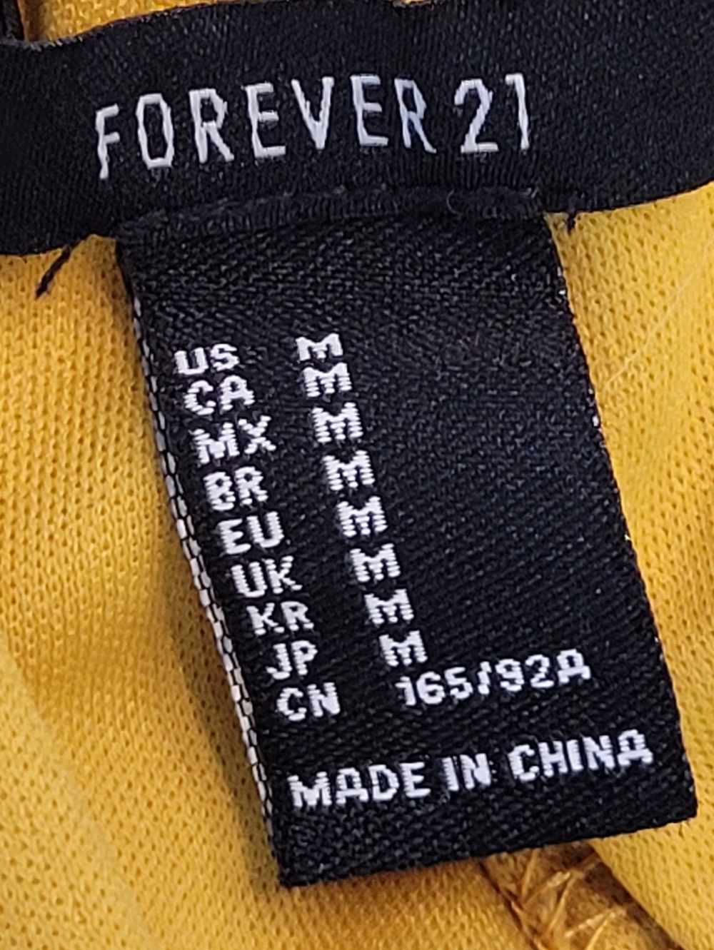 Forever 21 Yellow Open Back Romper Size Medium - Picture 9 of 10
